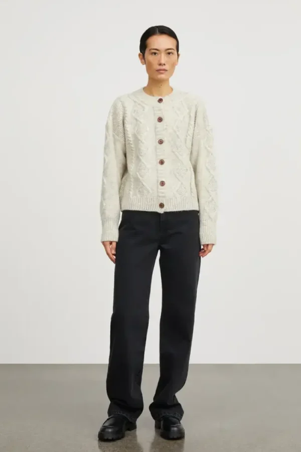 Skall Studio Agnete Cardigan Sand Sale