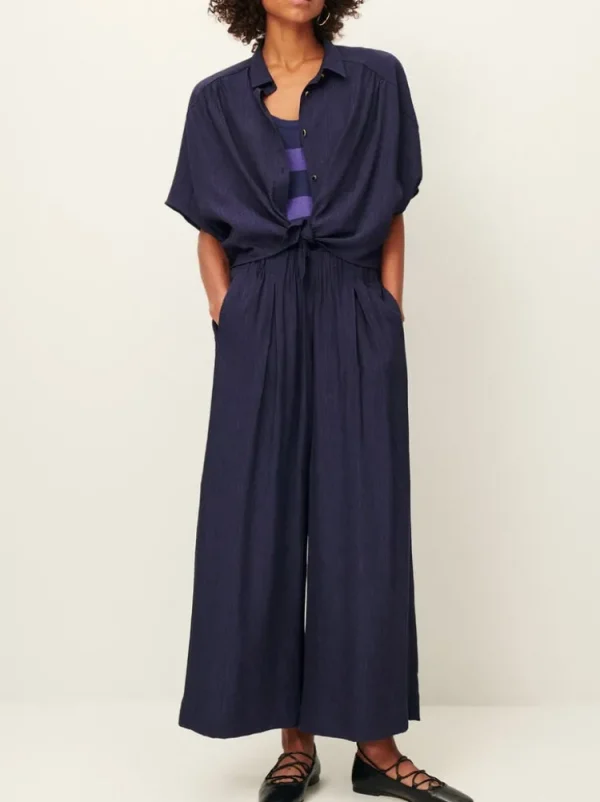 Sessun Alfassa Blouse Blue+de+Chine Discount