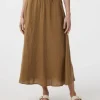 Knit-ted Amanda Skirt Camel Fashion
