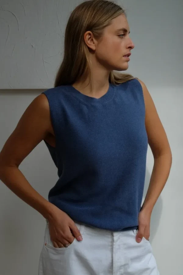 Gris Amelie Singlet Denim Online