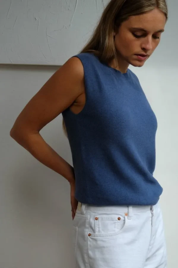 Gris Amelie Singlet Denim Online