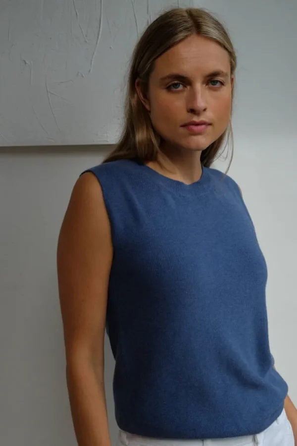 Gris Amelie Singlet Denim Online