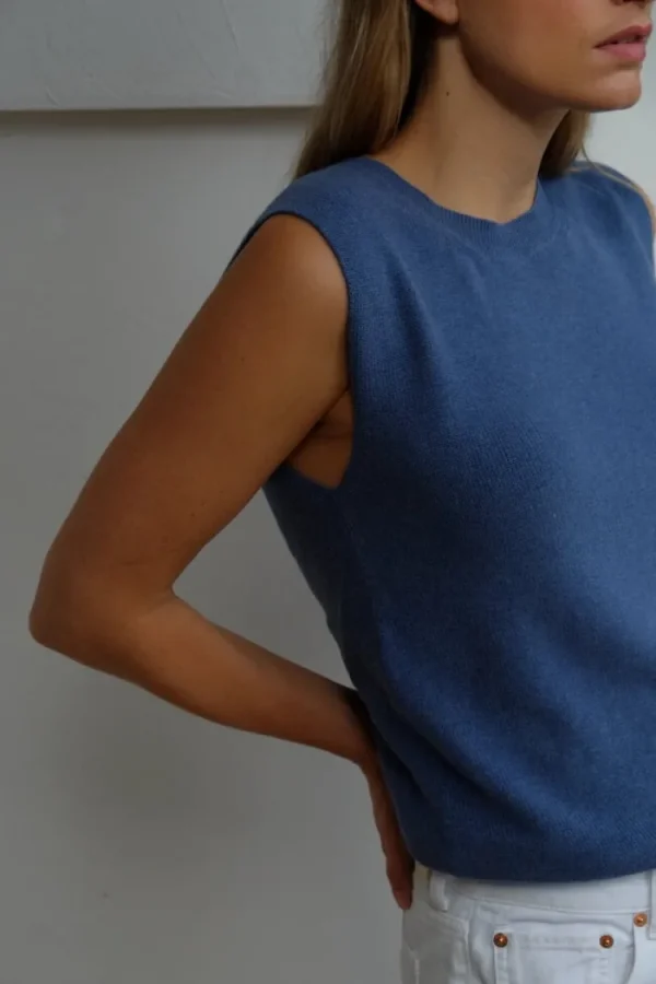 Gris Amelie Singlet Denim Online