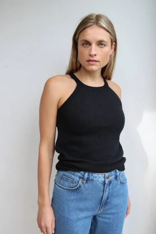 Gris Badiou Top Nero Best