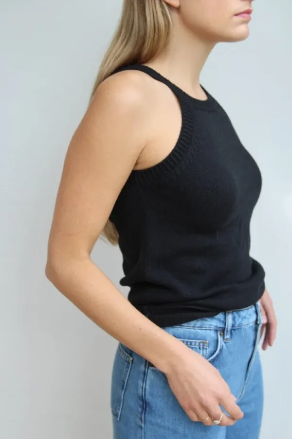 Gris Badiou Top Nero Best