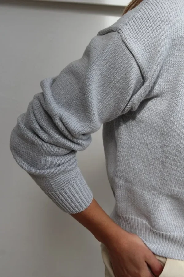 Gris Barthou Cardigan Grey+Melange Clearance