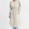 Skall Studio Bayville Coat Misty+Grey Clearance
