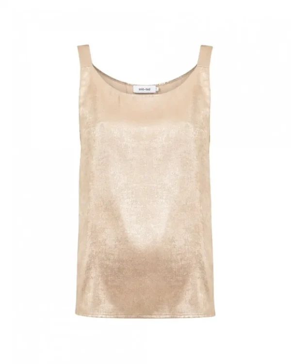 Knit-ted Bella Top Gold Discount