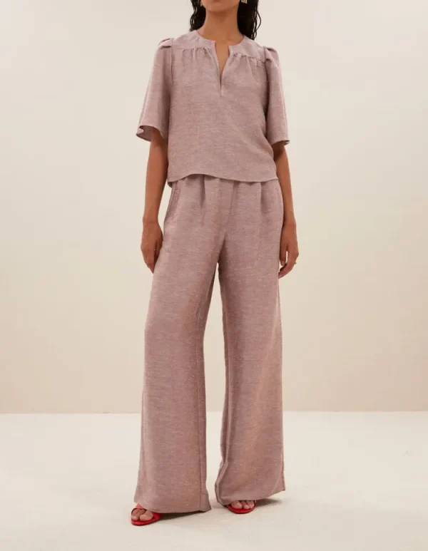 By Bar Benji Gloss Pants Mellow+Rose Sale