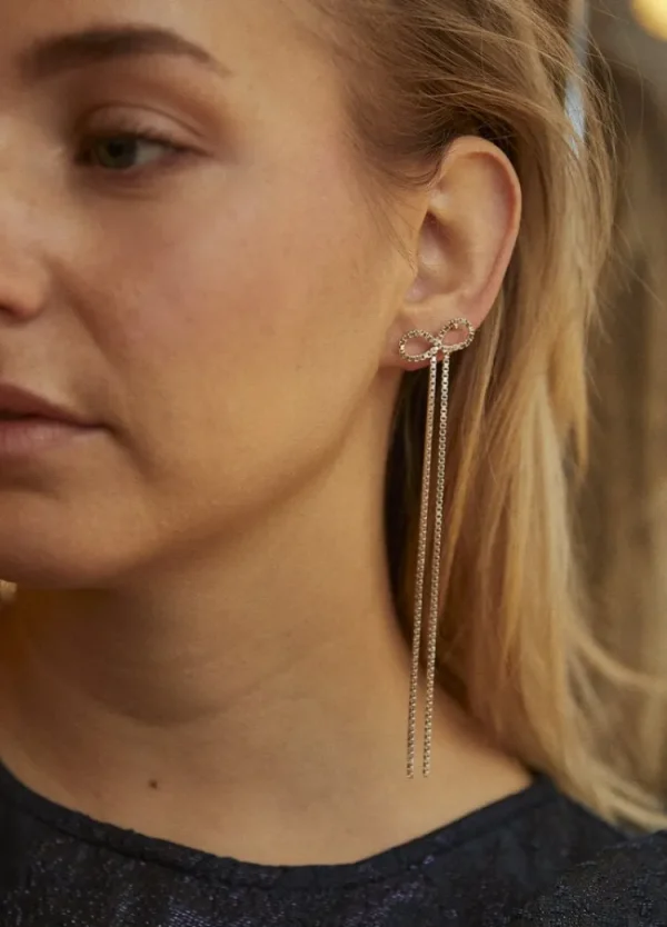 Martine Viergever Bow-Wow Long Single Silver Hot