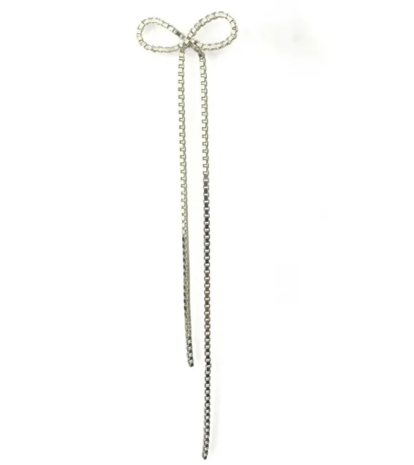 Martine Viergever Bow-Wow Long Single Silver Hot