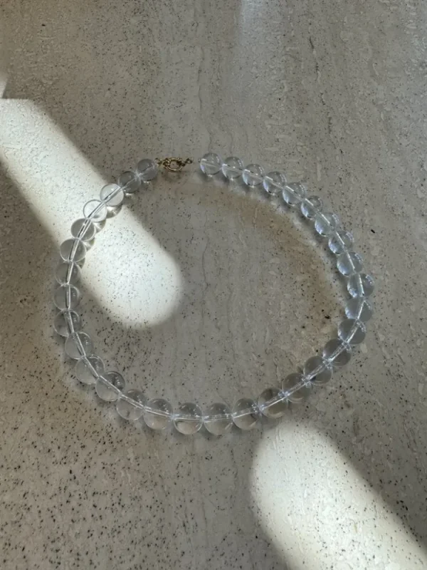 Antraciet Camillie Necklace Cristal Roche Fashion