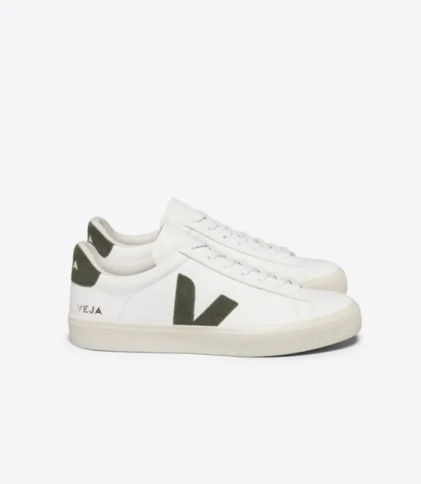 Veja Campo Sneaker Extra+White+Kaki Discount