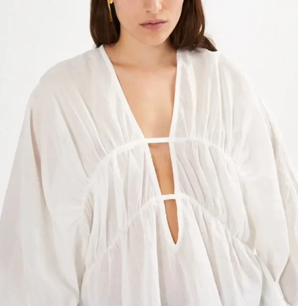 Rabens saloner Corrie Top White Outlet