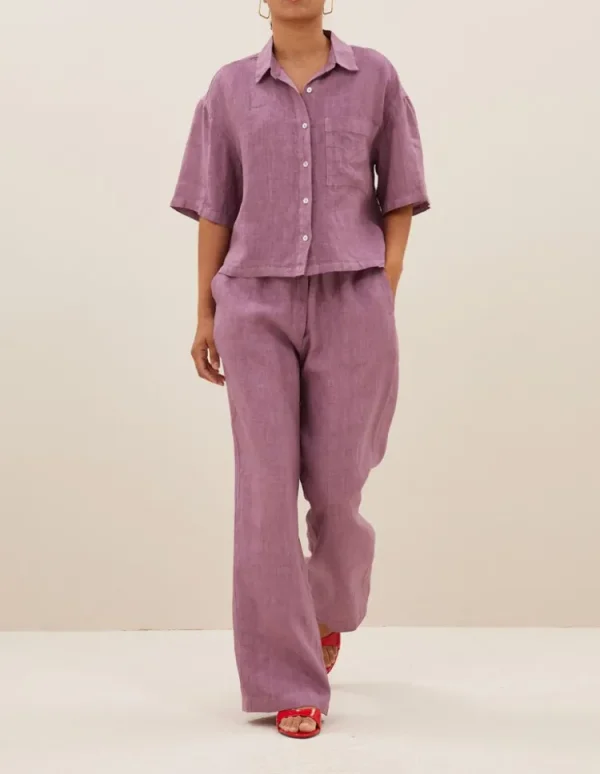 By Bar Cris Blouse Lavender Outlet