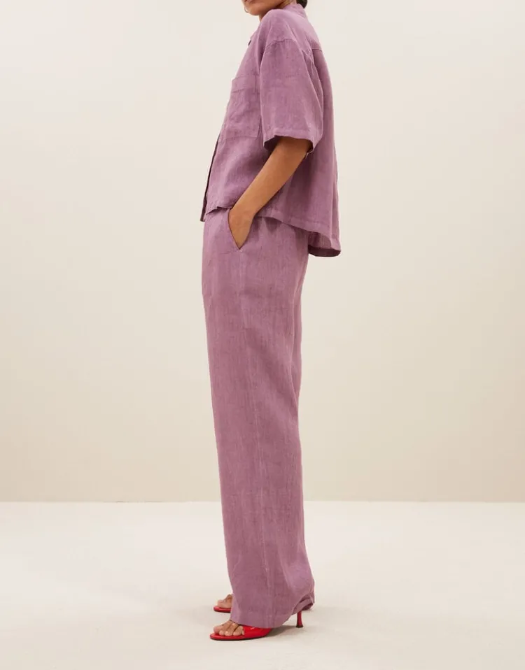 cris_blouse_2.webp By Bar Cris Blouse Lavender Outlet