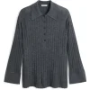 By Malene Birger Delphine Knitwear Jet+Grey New