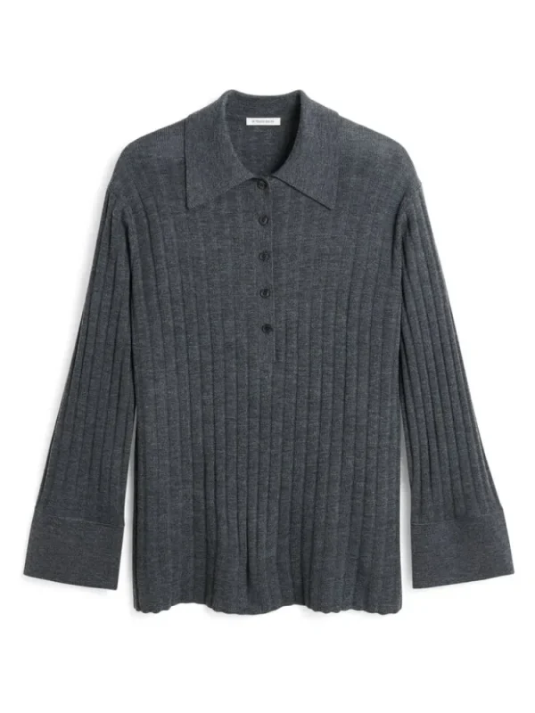 By Malene Birger Delphine Knitwear Jet+Grey New