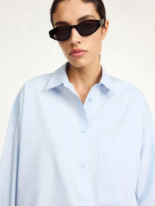 By Malene Birger Derris Blouse Periwinkle+Blue New