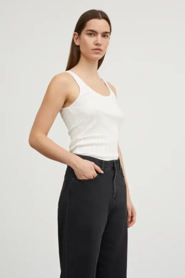 Skall Studio Edie Top Off+White Sale