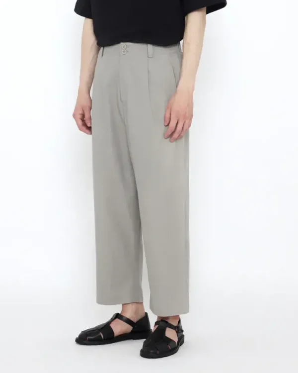 7115 Elastic Dropped Crotch Trouser Gray Hot