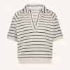 By Bar Harper Top Black+Breton+Stripe Clearance