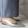 Vagabond Shoemakers Hermine Flats Silver Hot