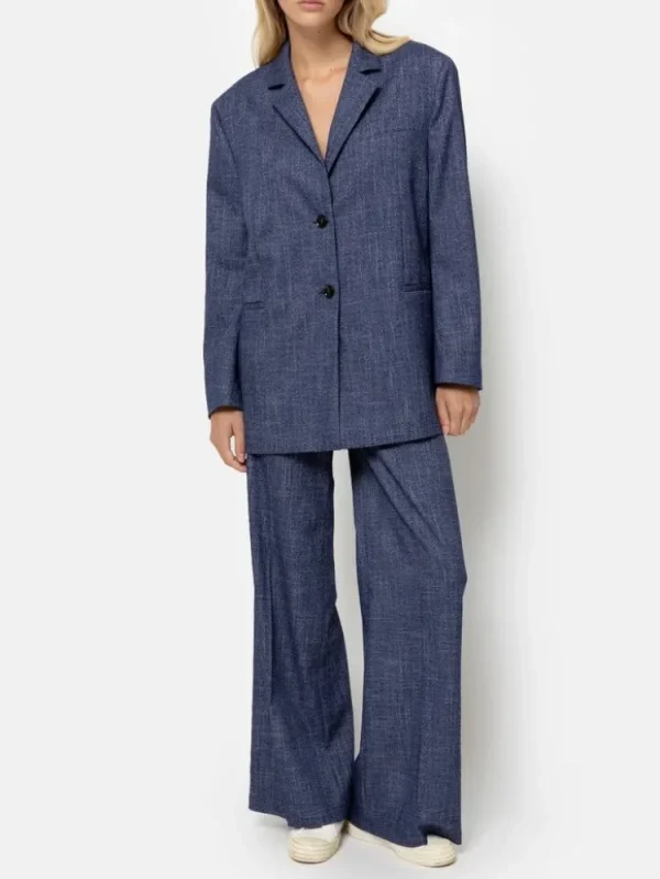 Ame Antwerp Indiana Pants Dark+Blue Best