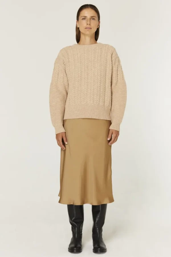 Gris Isabelle Sweater Beige Fashion