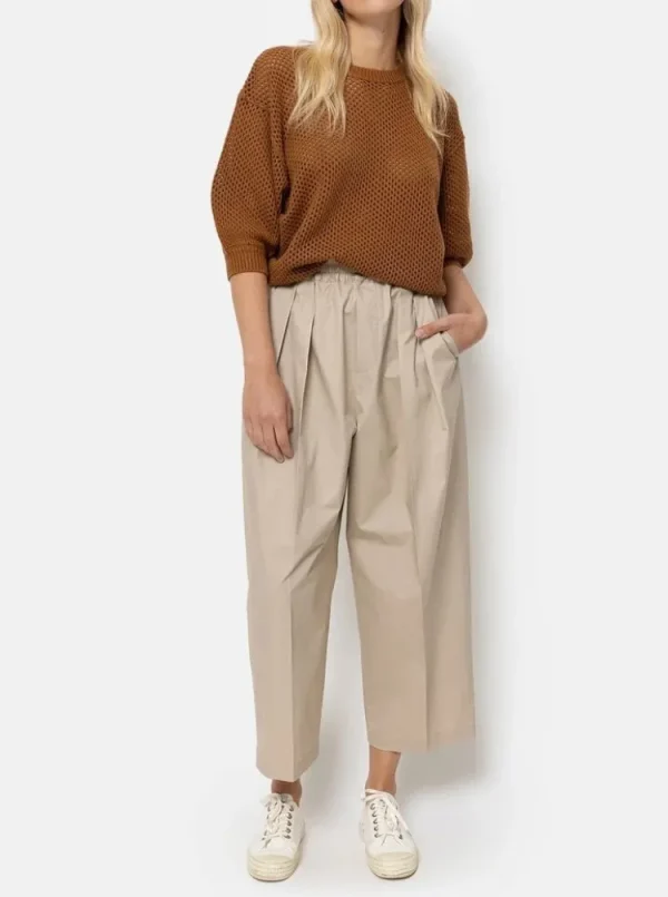 Ame Antwerp Kick Pants Ivory Hot