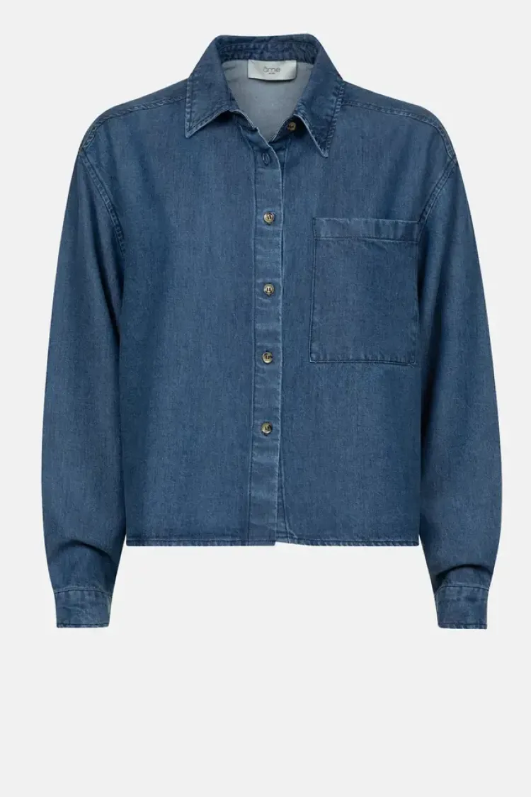 lilian_blouse_0.webp Ame Antwerp Lilian Blouse Dark+Blue Sale