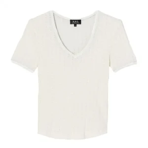 A.P.C. Livia T-Shirt Ecru Fashion