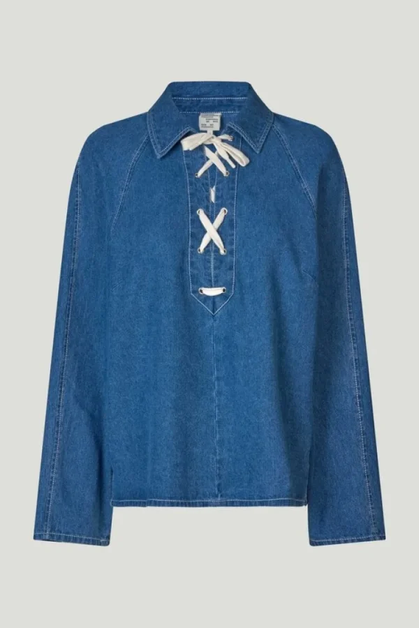 Baum und Pferdgarten Madia Blouse Dark+Sailor+Blue Outlet