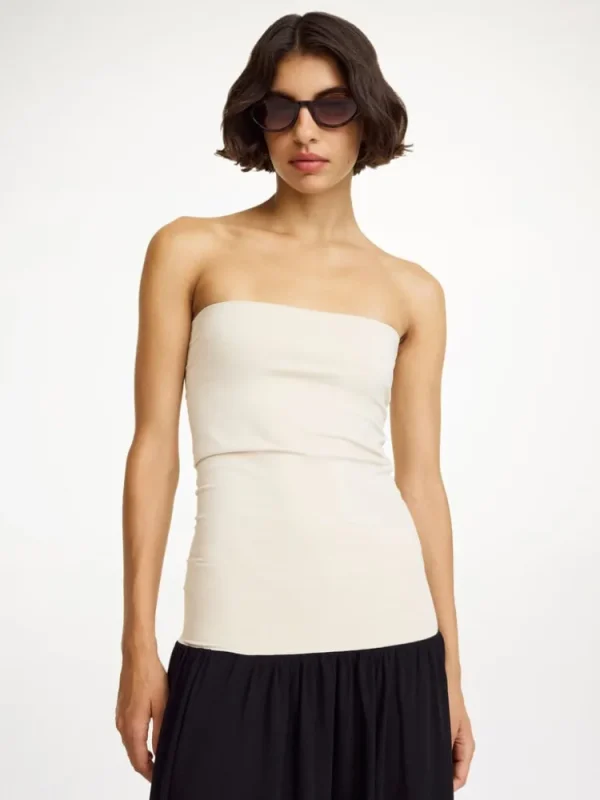 By Malene Birger Marciella Dress Black+Oyster+Gray Best