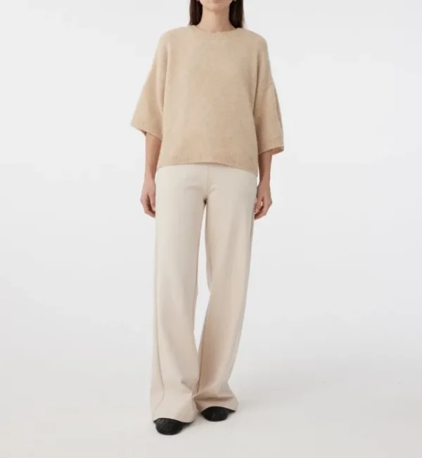 Knit-ted Megan Pullover Sand Online