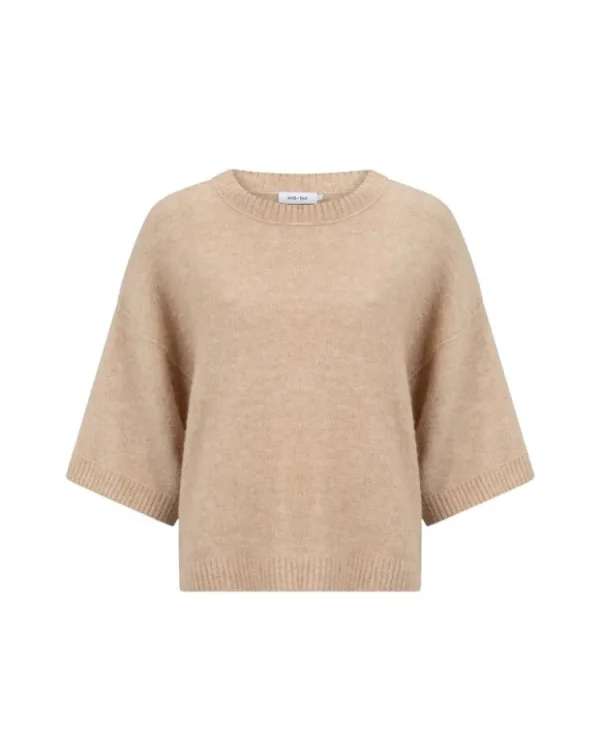 Knit-ted Megan Pullover Sand Online