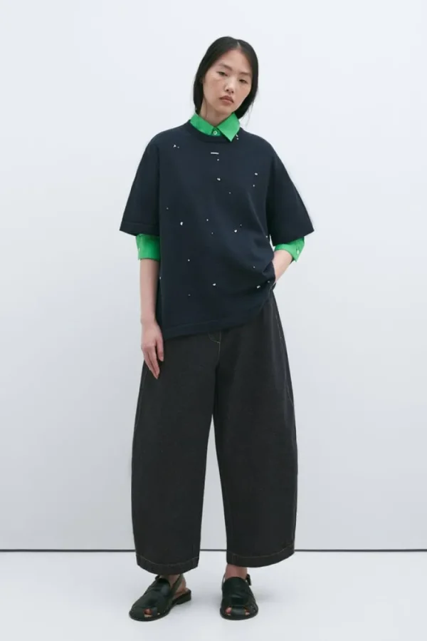 Cordera Merino Wool Beaded T-Shirt Sale