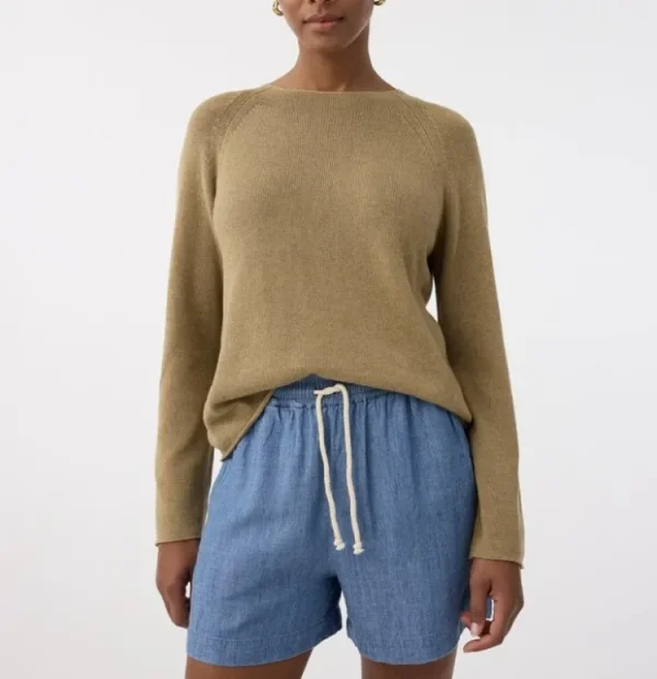 Knit-ted Mio Pullover Khaki Clearance