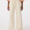 Knit-ted Moon Pants Creme New