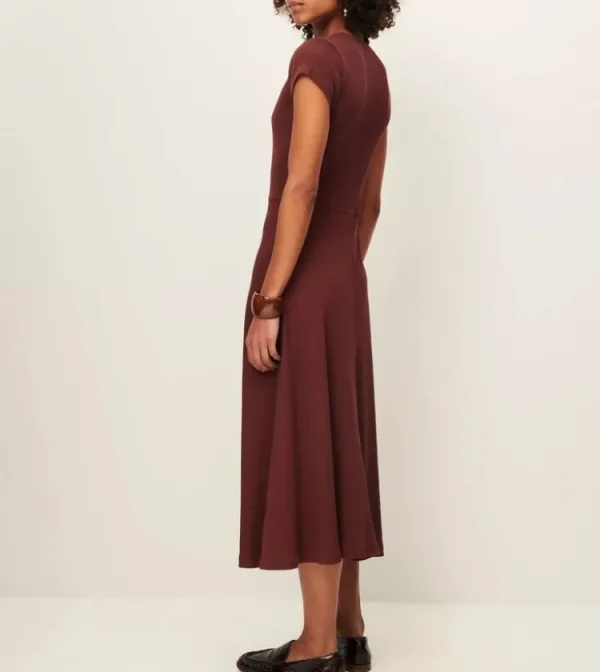 Sessun Nea Dress Burgundy Discount