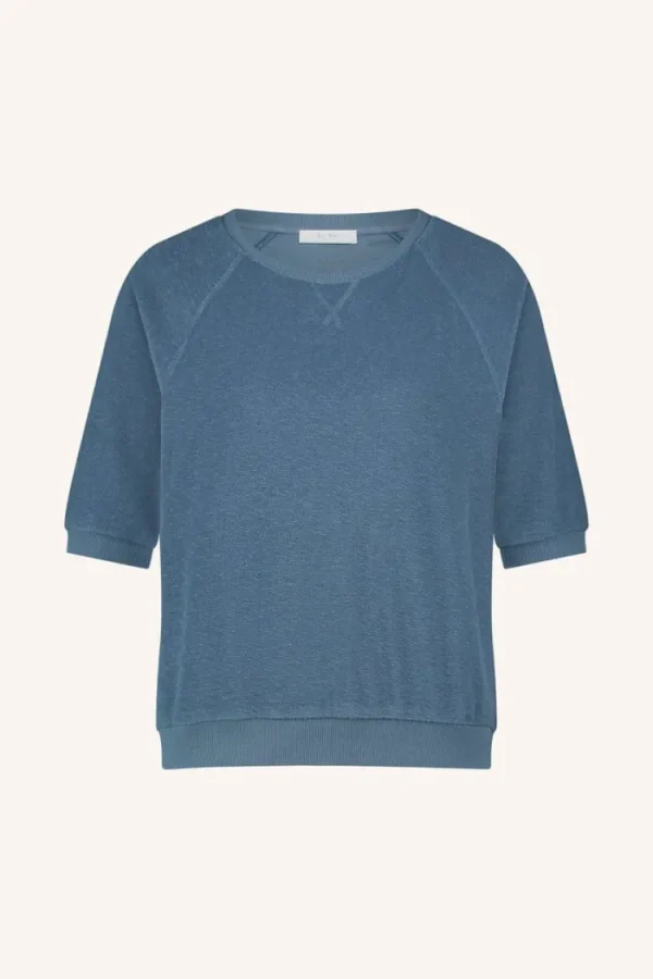 By Bar Neva Slub Top Blue+Stone Hot