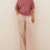 By Bar Neva Slub Top Bright+Plum New
