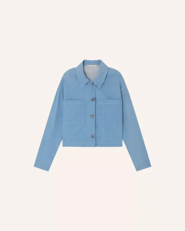 Sessun Notteri Blouse Provencia+Blue Clearance