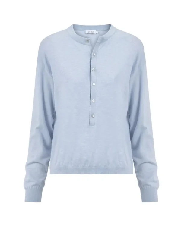 Knit-ted Nova Pullover Light+Blue Fashion