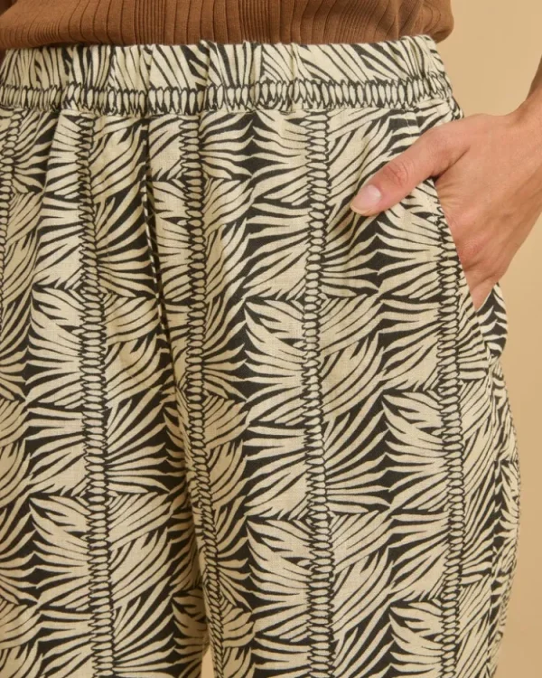 Diega Pantero Pantalon Ecru+Noir Best