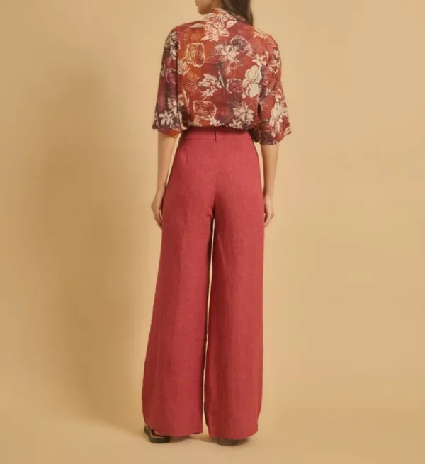 Diega Pavano Pants Framboise Discount