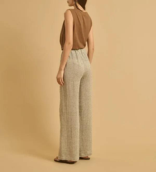 Diega Portorico Pantalon Ecru+Choco+Noir Online