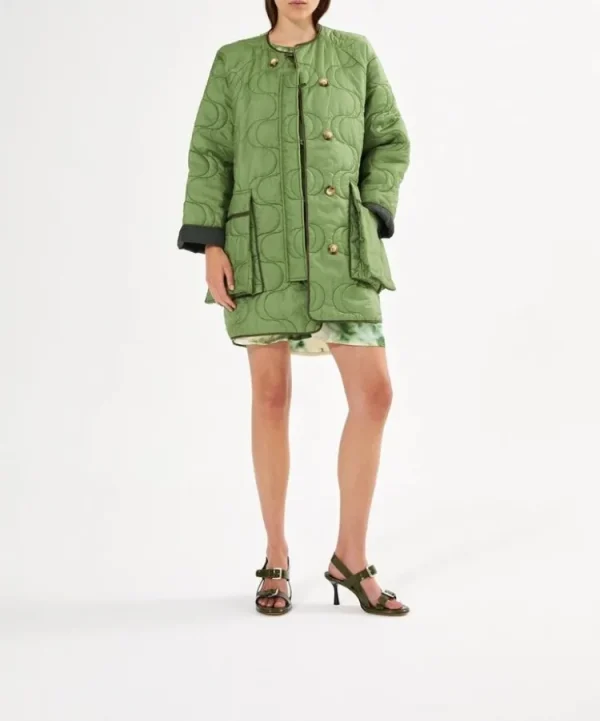 Rabens saloner Rahlin Jacket Stone+Green Discount