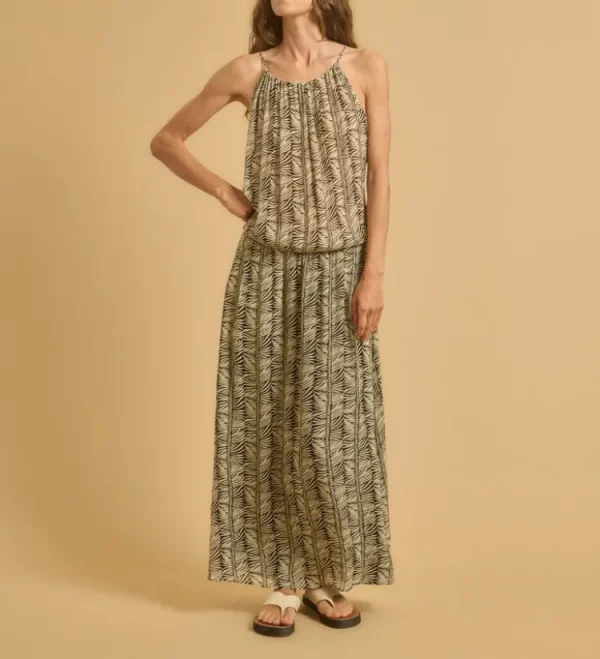 Diega Ranzia Dress Ecru+Noir Clearance