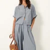 Sessun Reva Blouse Chambray+Blue Fashion